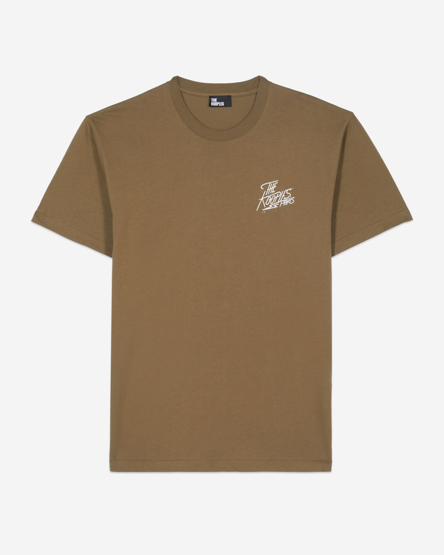 T-shirt homme vert olive, OLIVE NIGHT, hi-res image number null