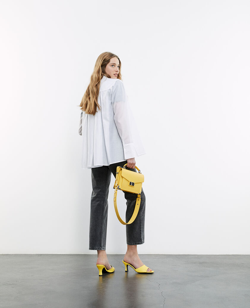 The Kooples WOMEN WHITE classic white shirt with pleated back