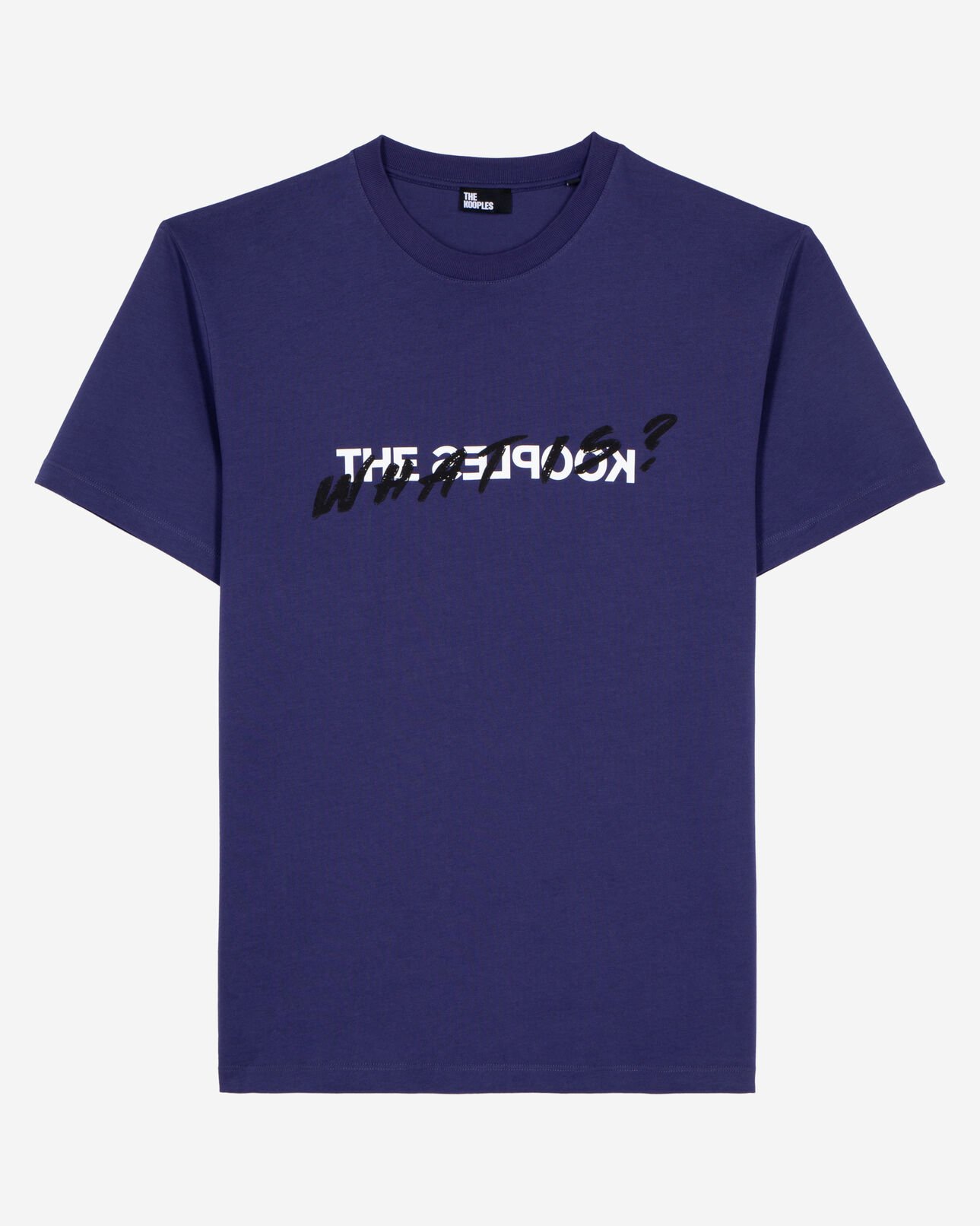 The Kooples MEN BLUE ATLANTIQUE what is navy blue t-shirt