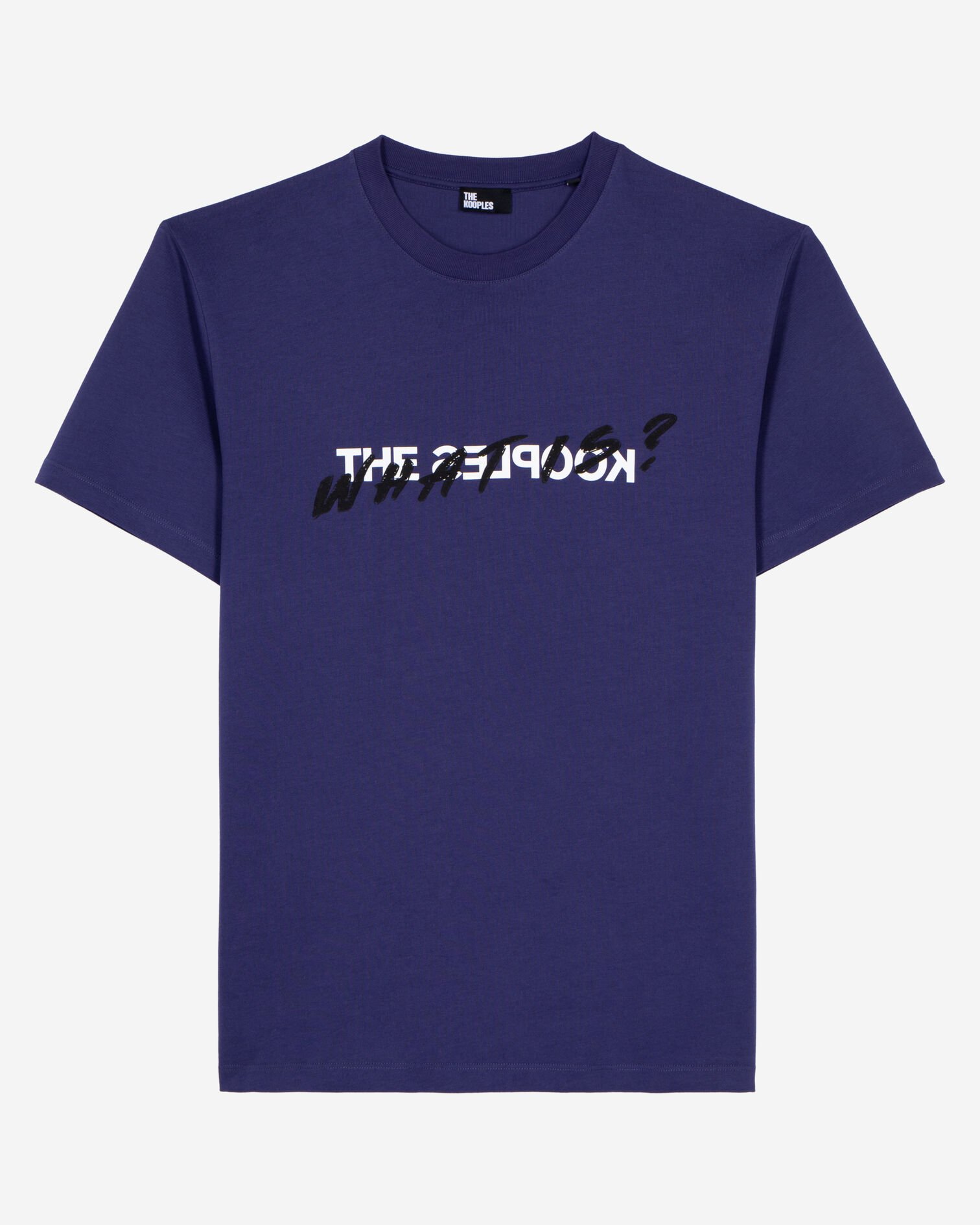 What is navy blue t-shirt, BLUE ATLANTIQUE, hi-res image number null