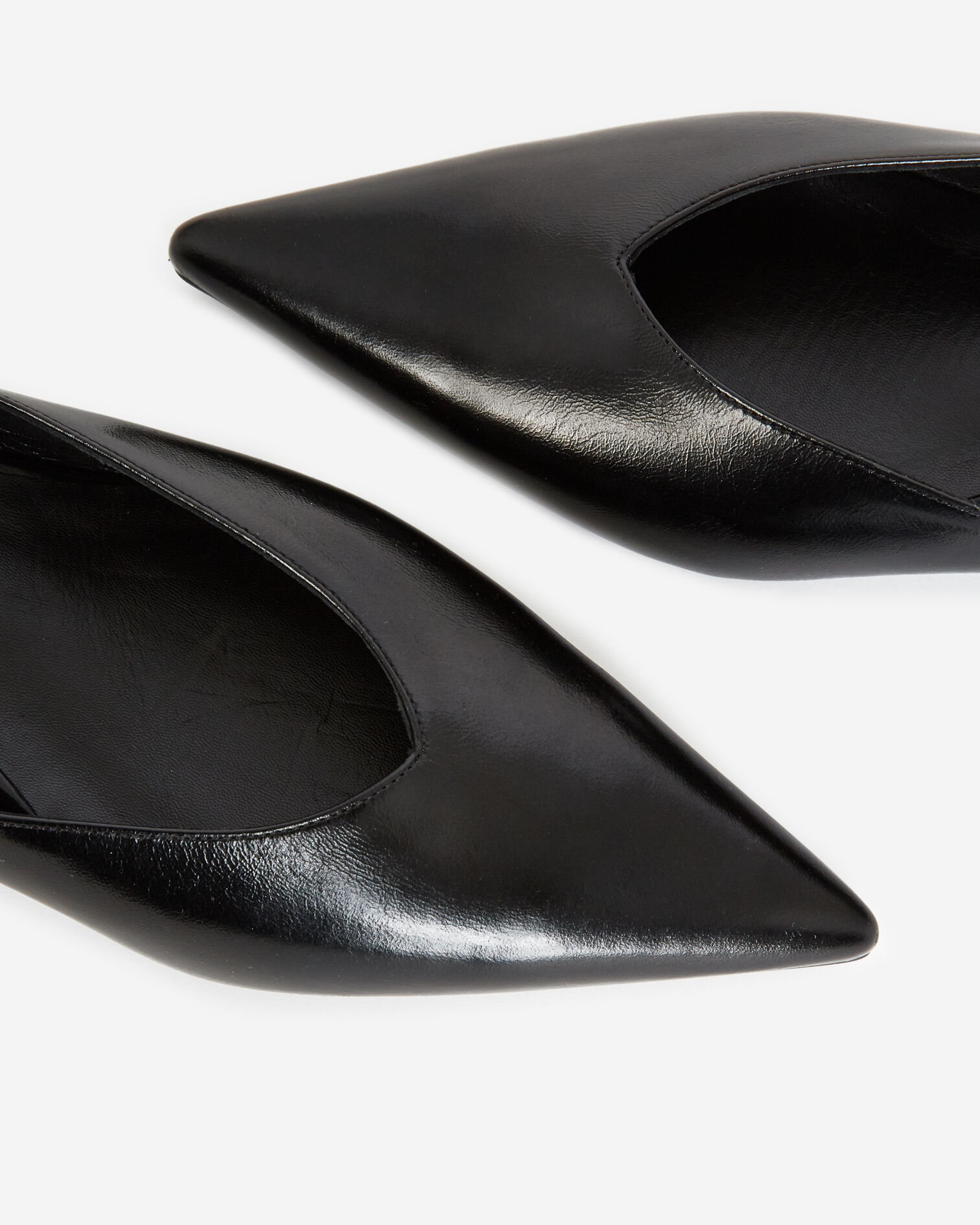 Flat black sandals with ankle tie, BLACK, hi-res image number null
