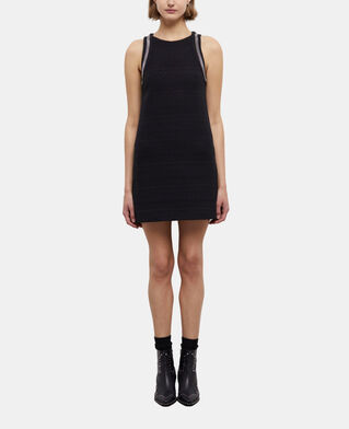 The Kooples WOMEN BLACK short black dress
