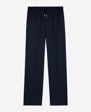 The Kooples F DARK NAVY black wool pants