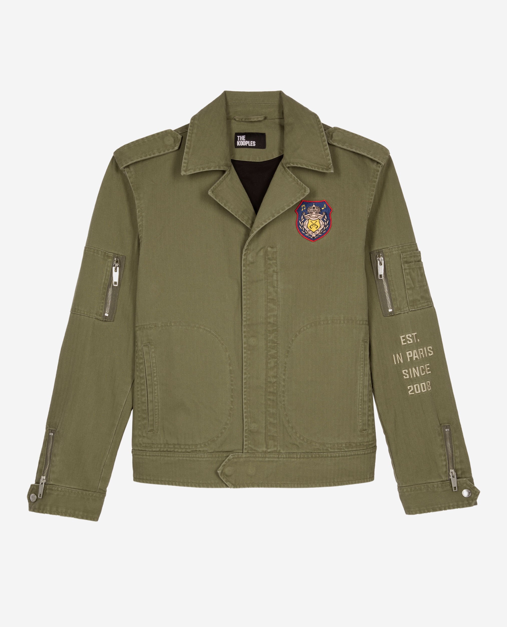 Blouson style officier kaki, KAKI, hi-res image number null