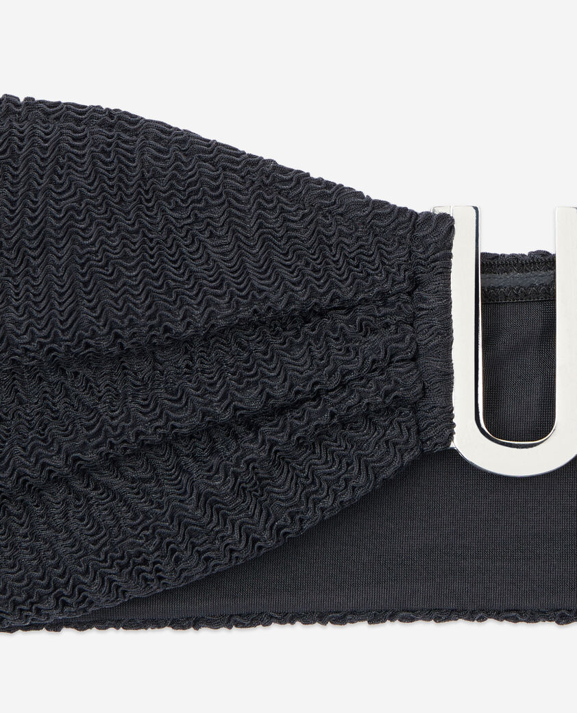 The Kooples DAMEN BLACK schwarzes bandeau-bikinioberteil von the kooples x luz