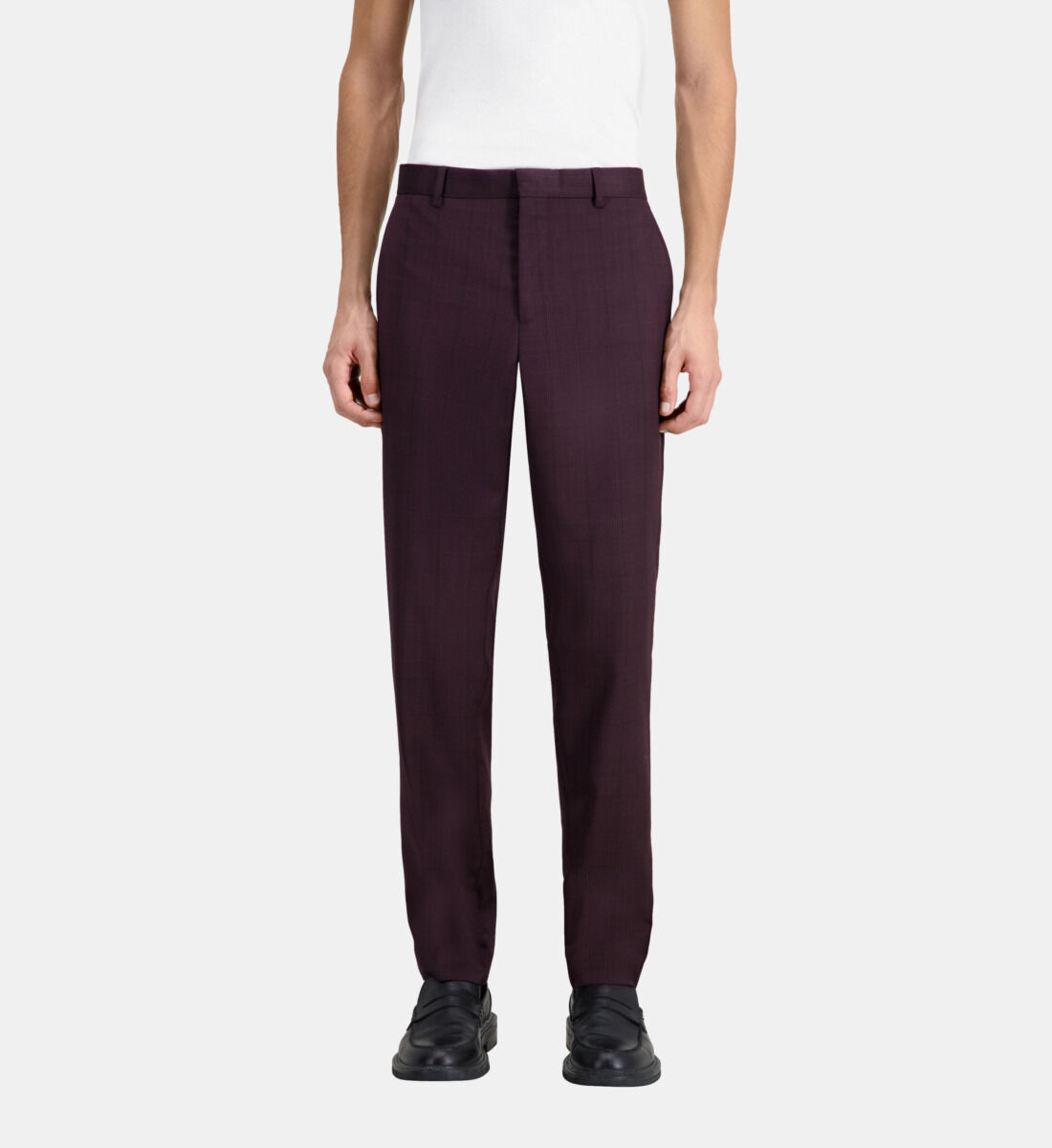 Pantalon costume bordeaux sales