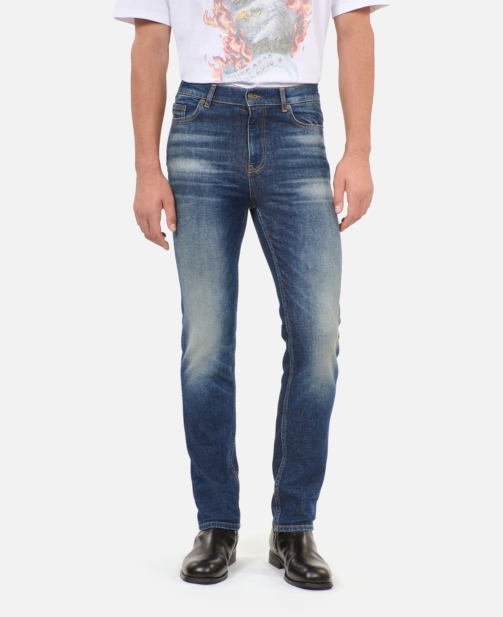 The Kooples MEN BLUE ELECTRIC blue slim jeans