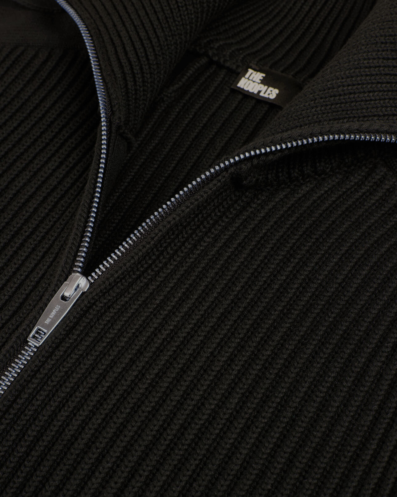 The Kooples MEN BLACK black cotton cardigan