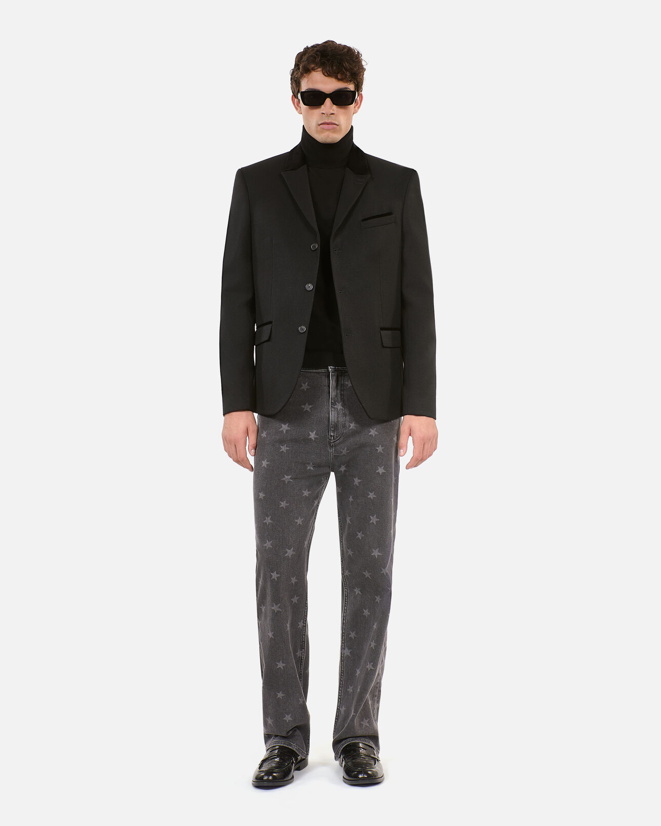 The Kooples MEN BLACK black wool blazer