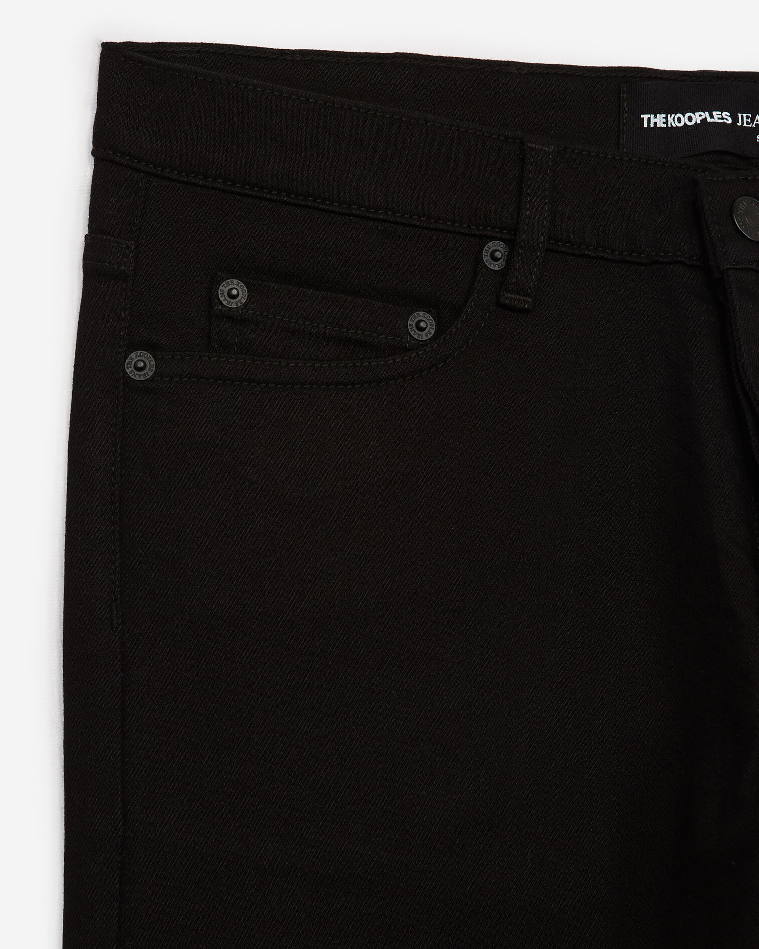 Slim black jeans, BLACK BRUT, hi-res image number null
