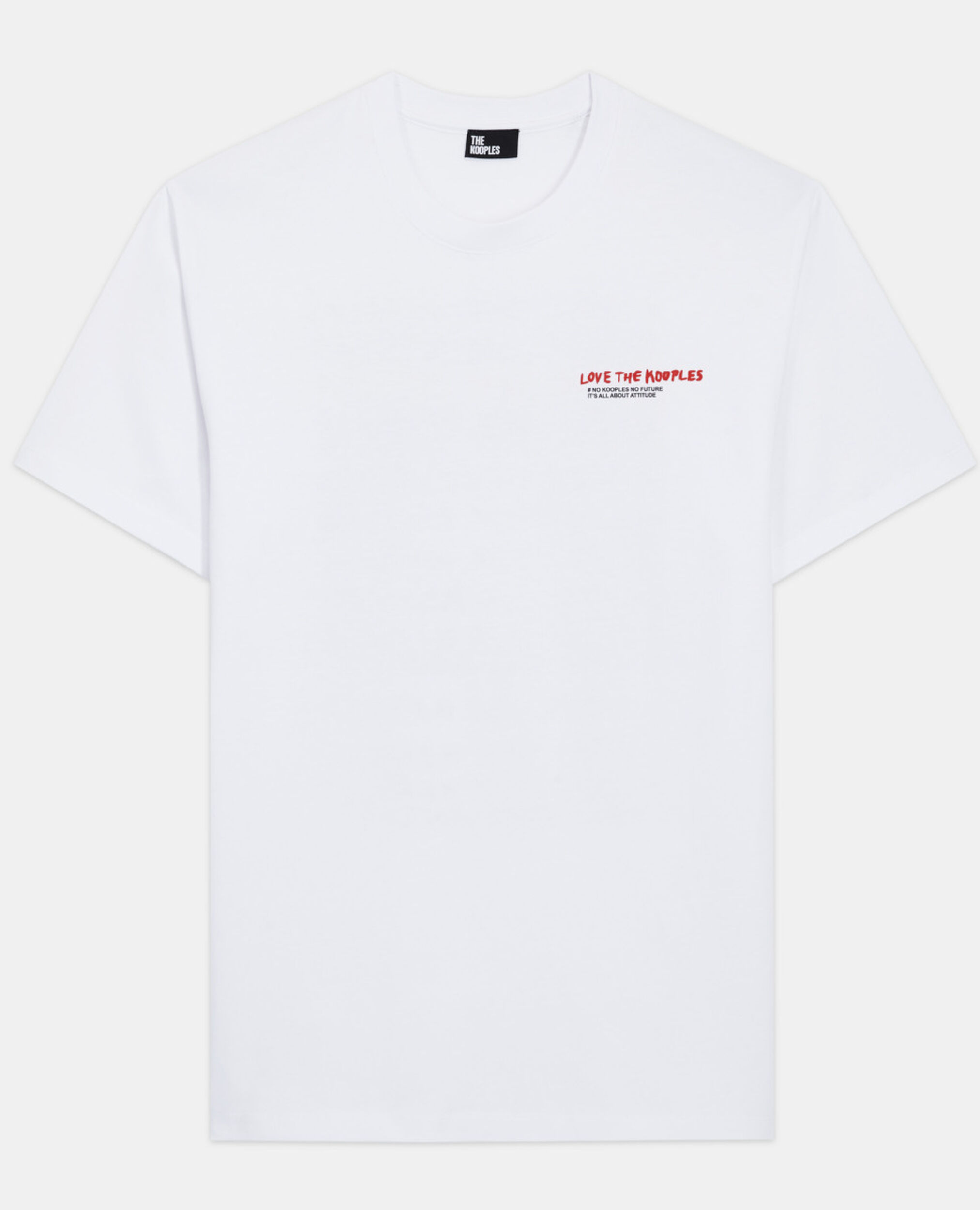 T-shirt Homme I Love Kooples blanc, WHITE, hi-res image number null