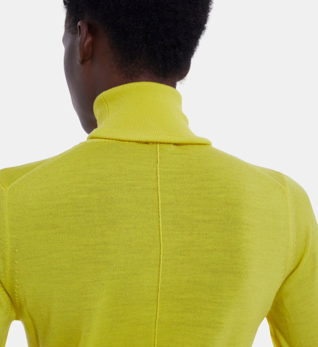 Neon yellow discount turtleneck zara