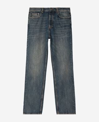 The Kooples HOMME MEDIUM BLUE jean droit bleu gris