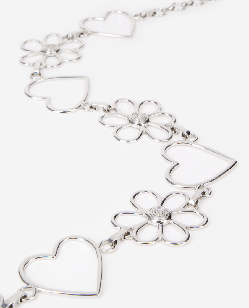 The Kooples WOMEN SILVER silver chain belt