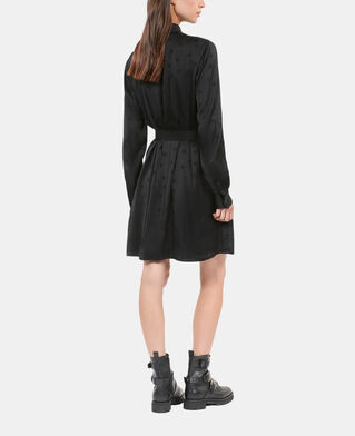 The Kooples F BLACK short black jacquard dress