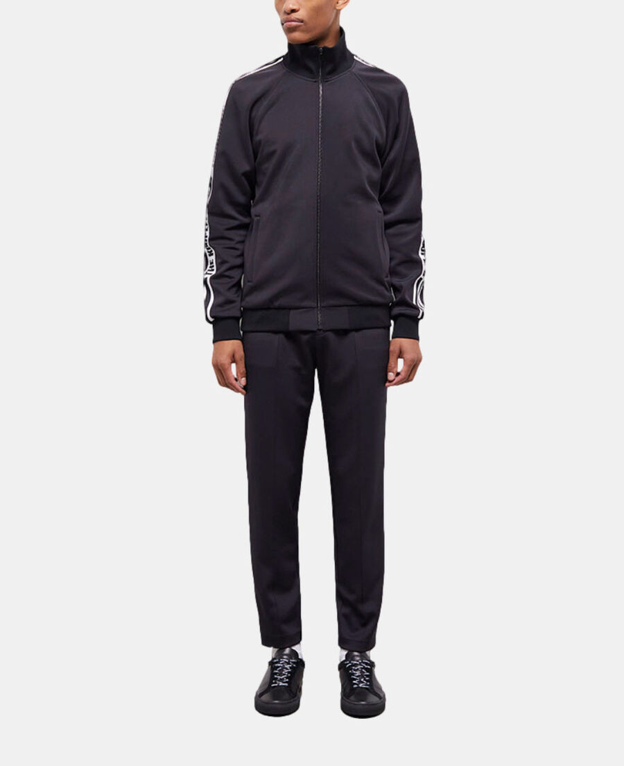 black logo jacket