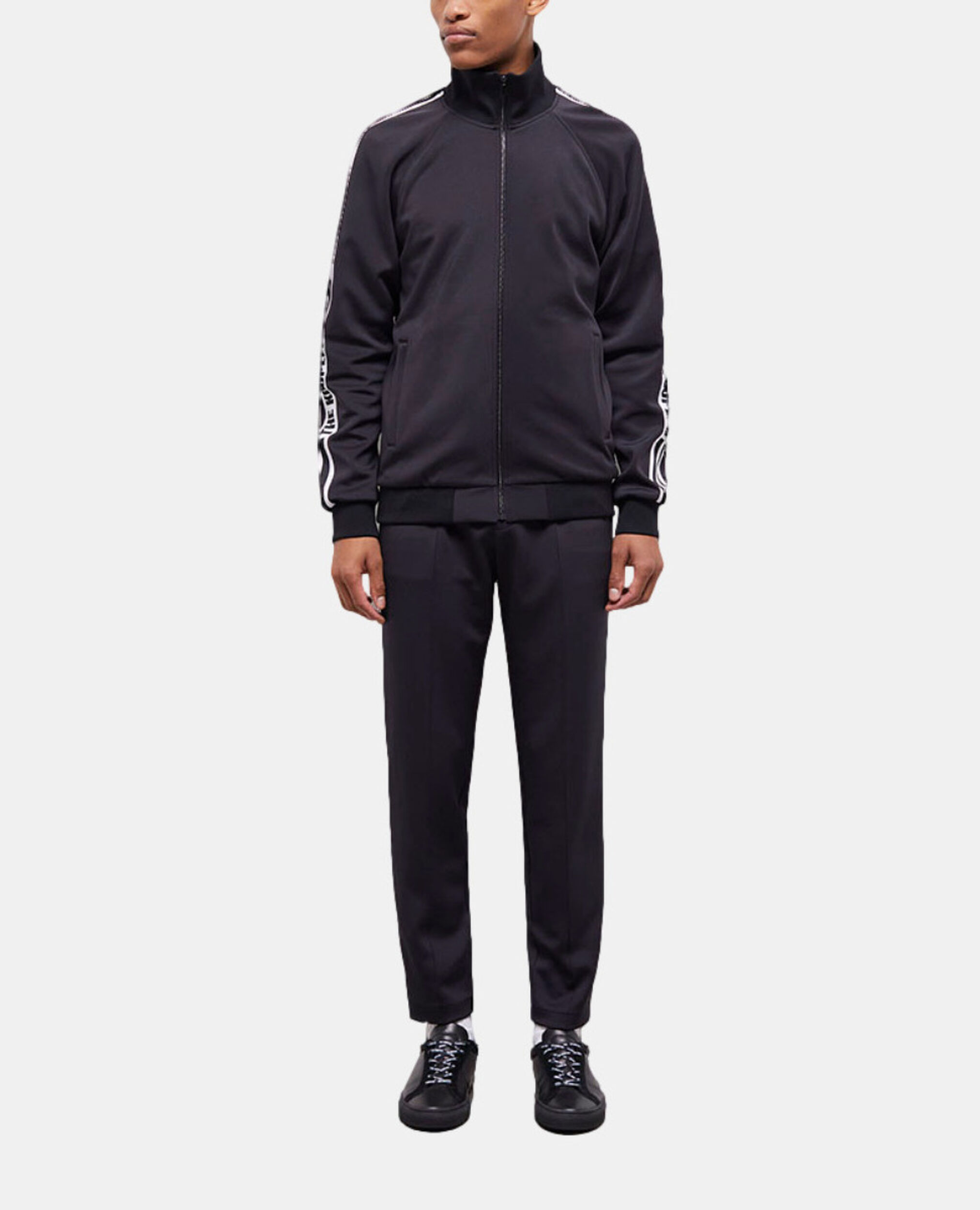 Black logo jacket, BLACK, hi-res image number null