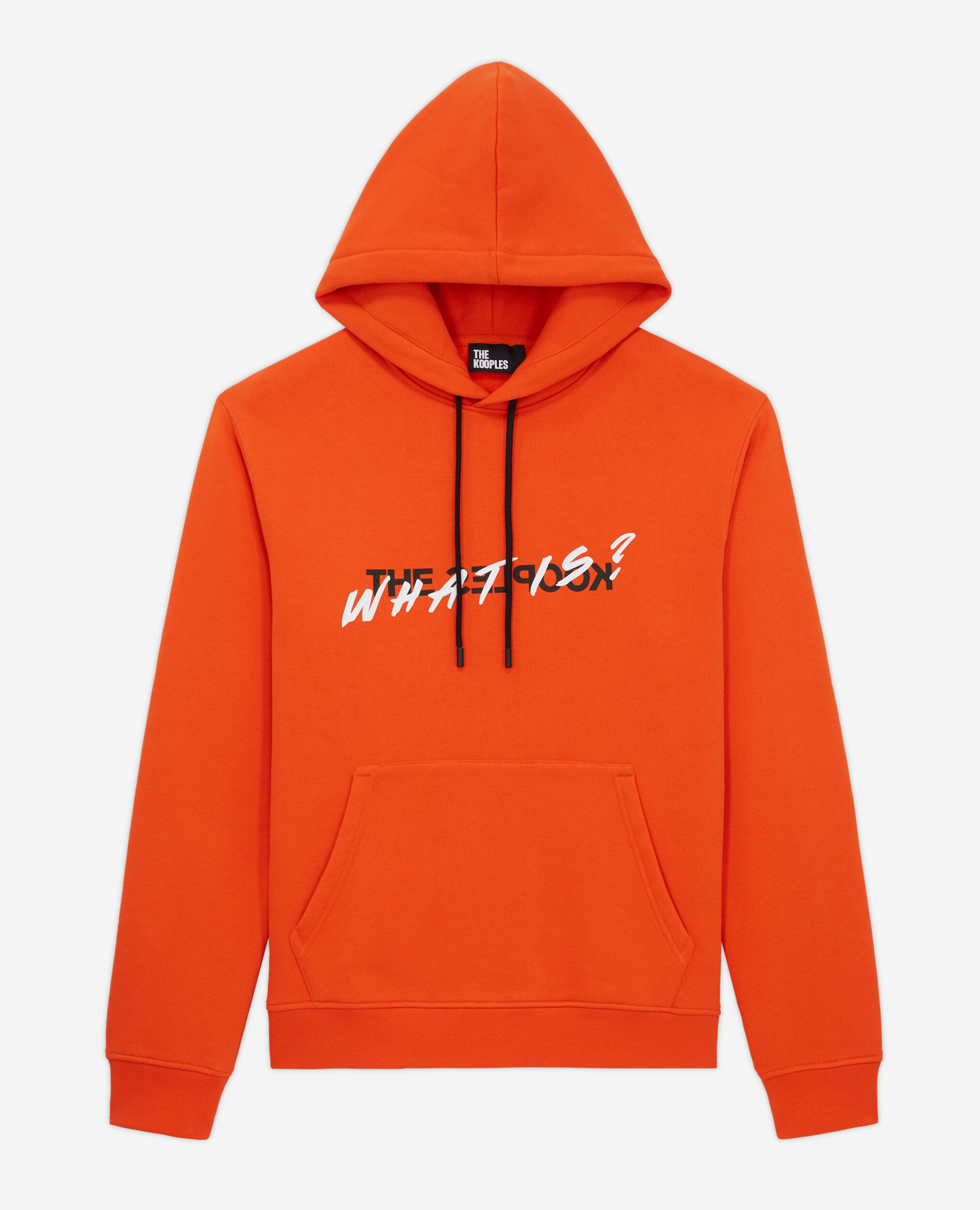 Orange What is hooded sweatshirt, PUMPKIN, hi-res image number null