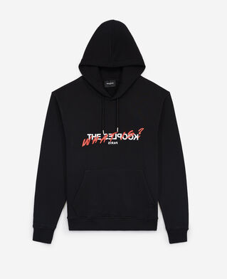 The Kooples HOMME BLACK sweat noir sérigraphie what is