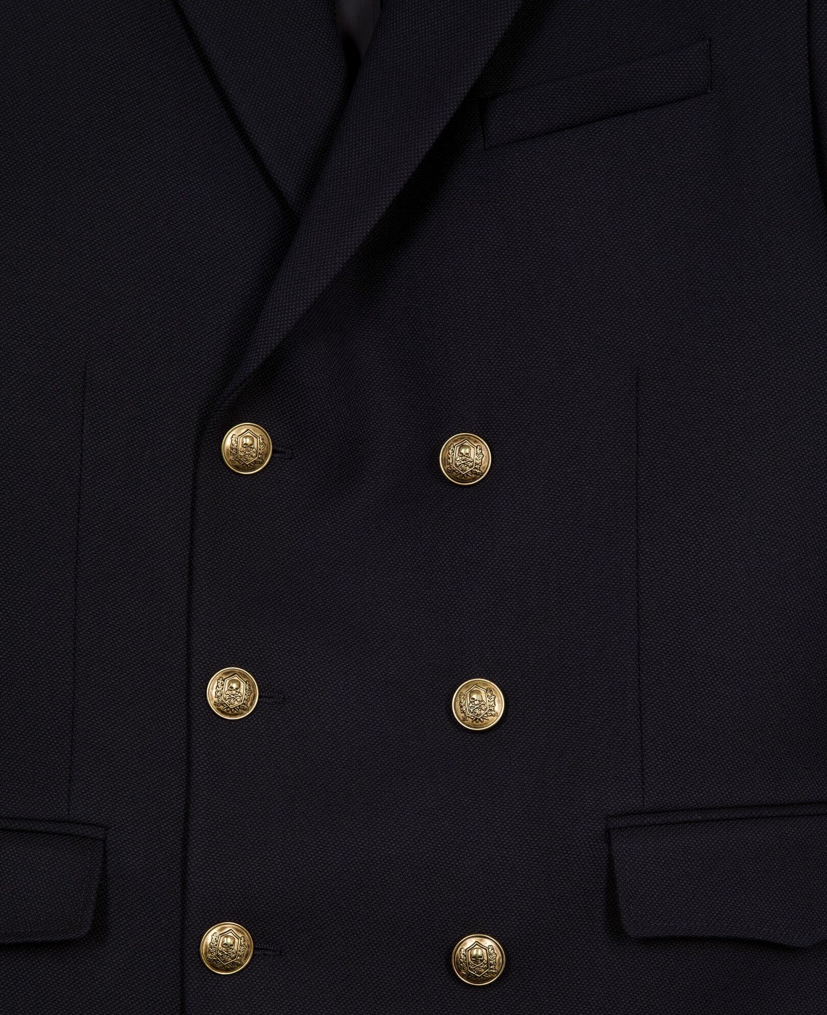 The Kooples MEN DARK NAVY navy blue wool jacket
