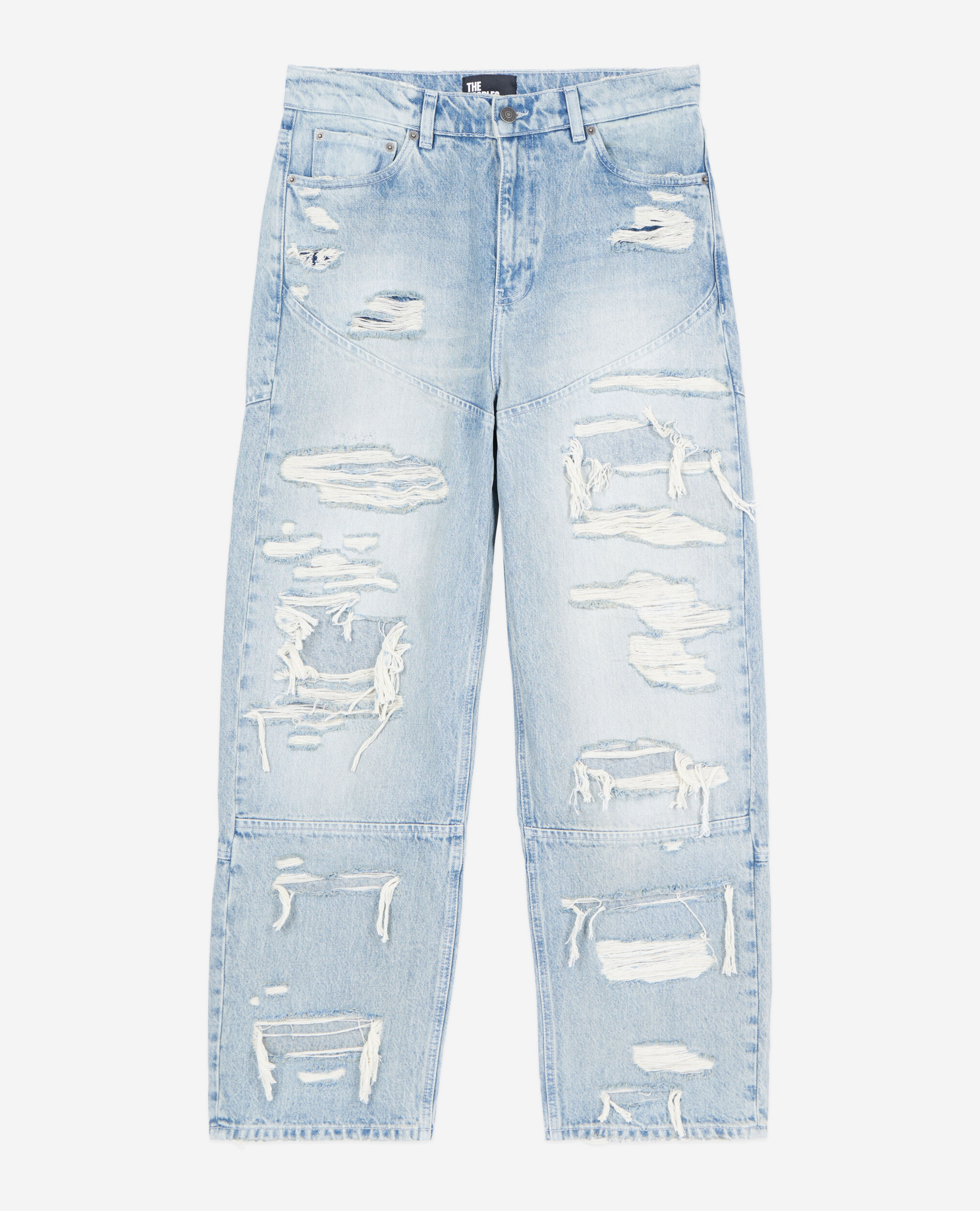 Vaqueros boyfriend azul claro, USED RAPIECE, hi-res image number null