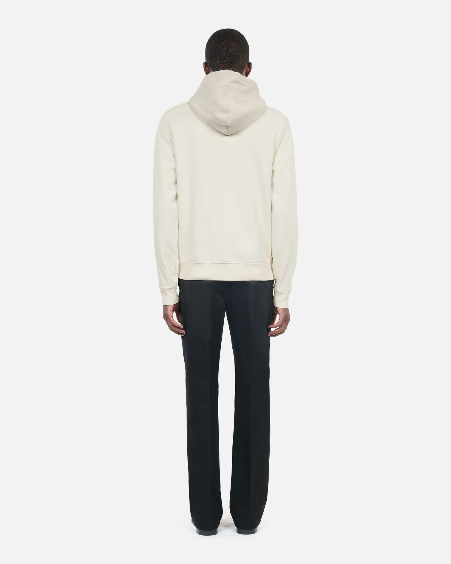 Sweatshirt à capuche Logo écru, OFF WHITE, hi-res image number null