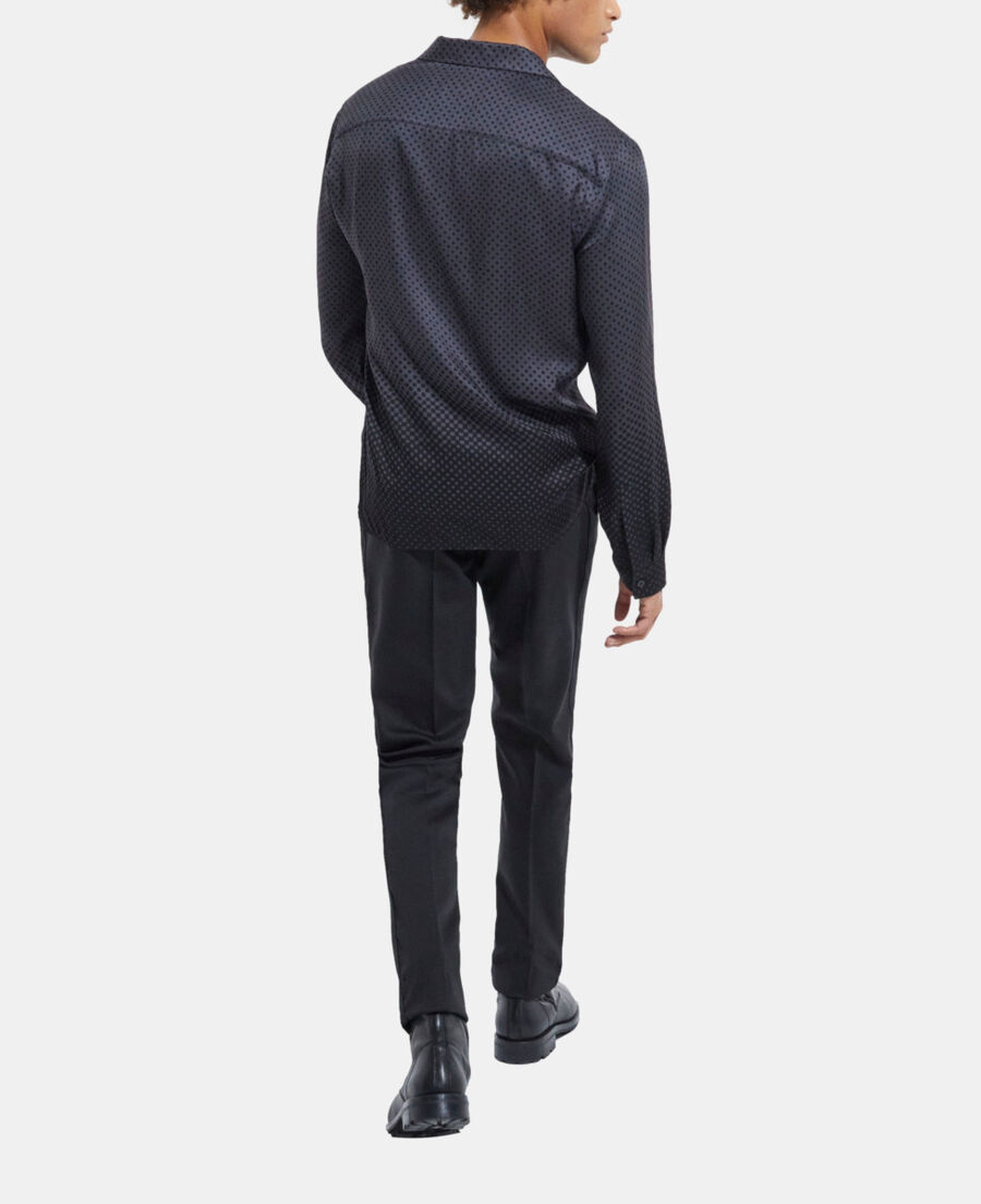 chemise col hawaïen imprimée