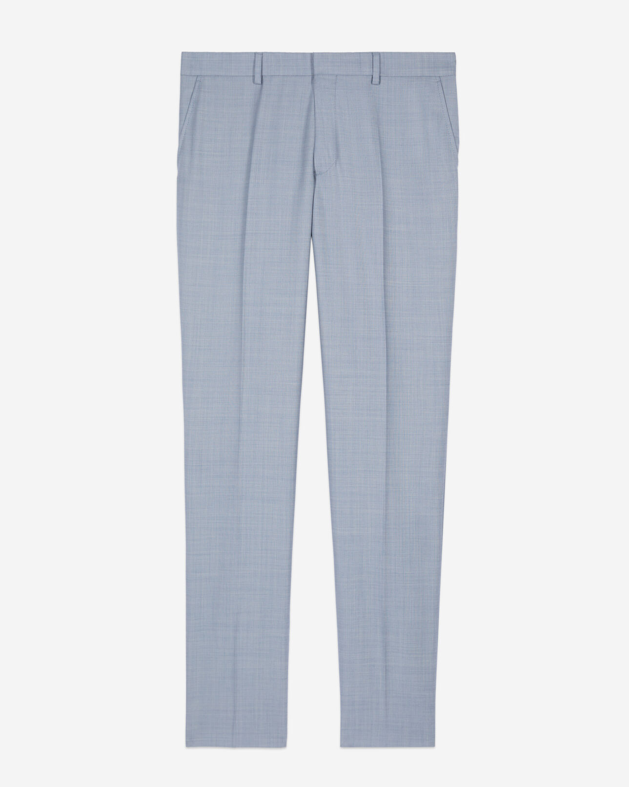 The Kooples MEN BLUE blue slim fit wool suit pants