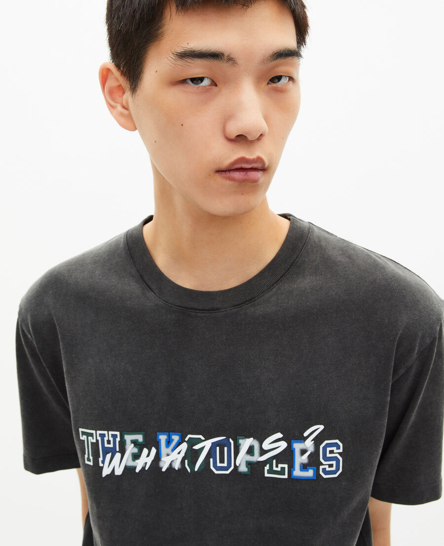 The Kooples HOMME BLACK t-shirt what is noir