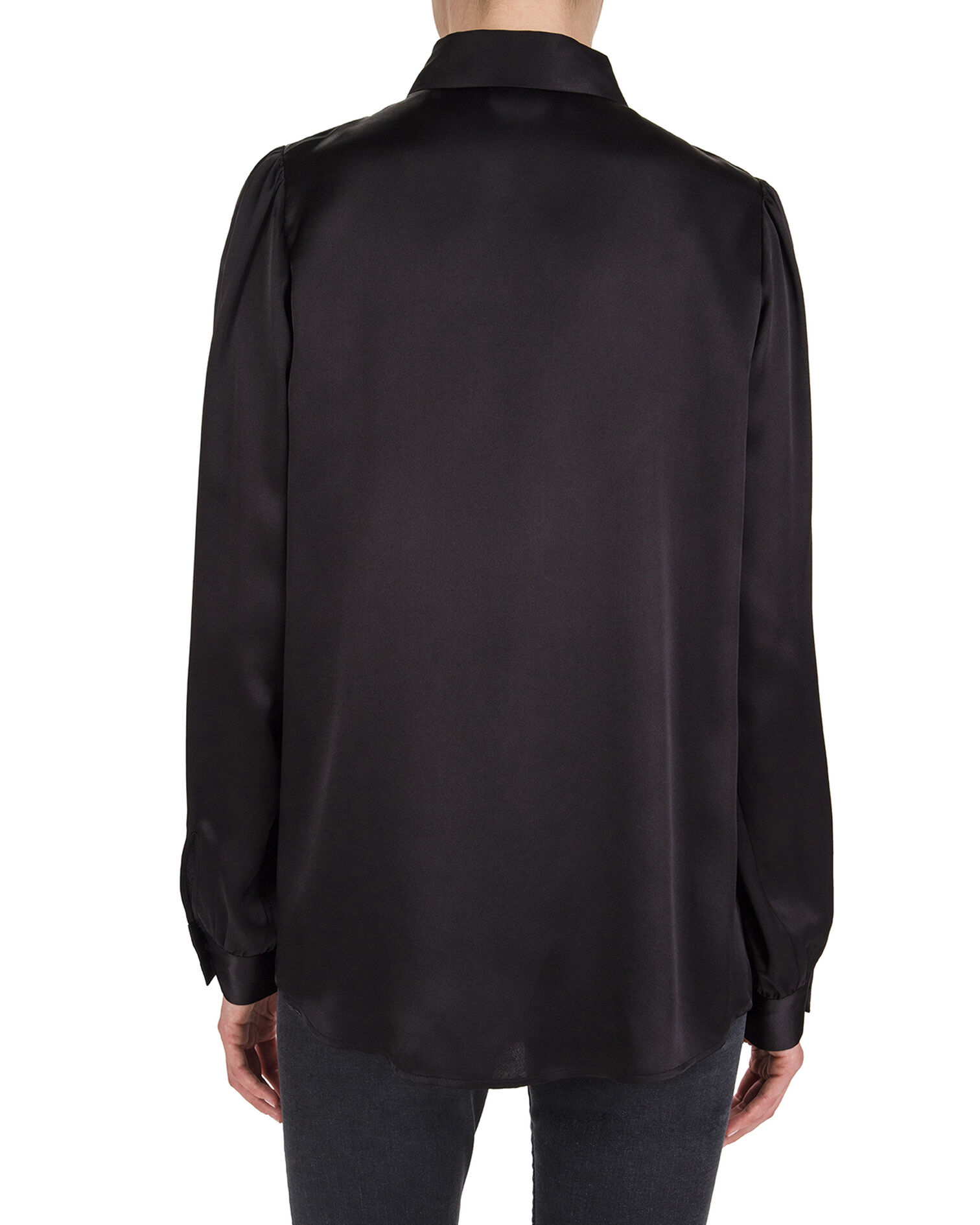 Black shirt, BLACK, hi-res image number null