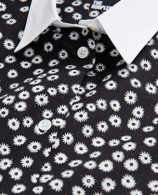 The Kooples WOMEN BLACK WHITE printed shirt