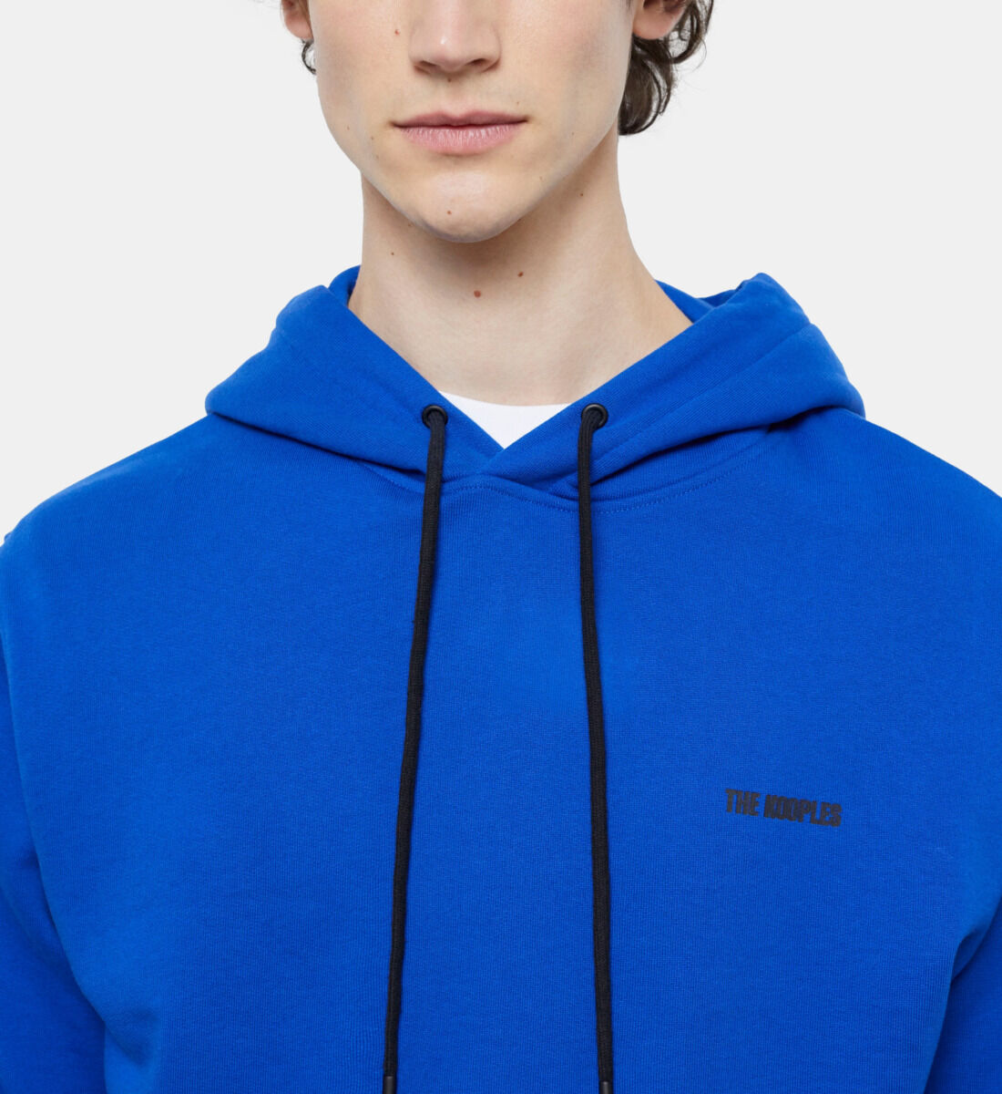 Sweatshirt logo The Kooples bleu