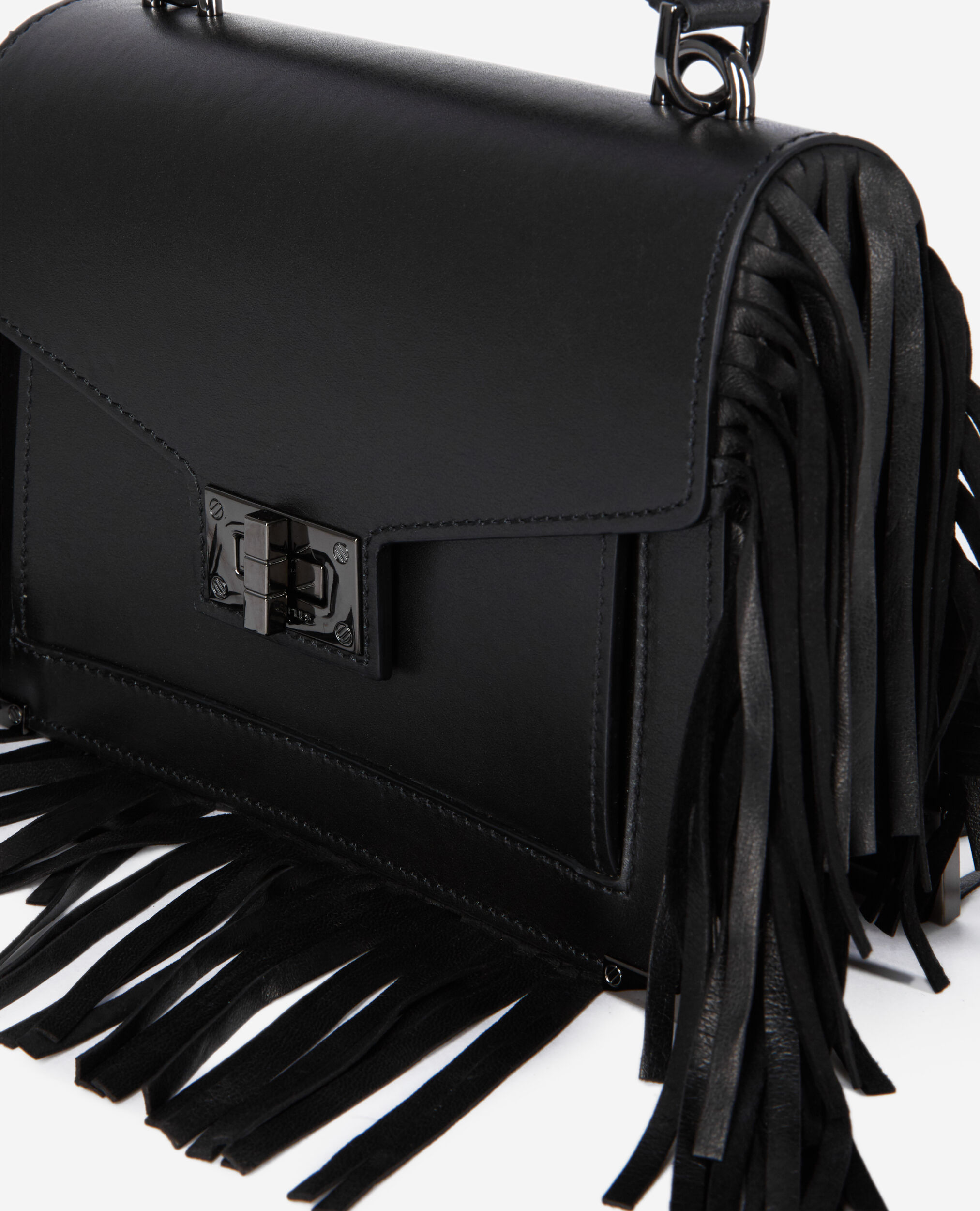 Small Emily bag in black leather