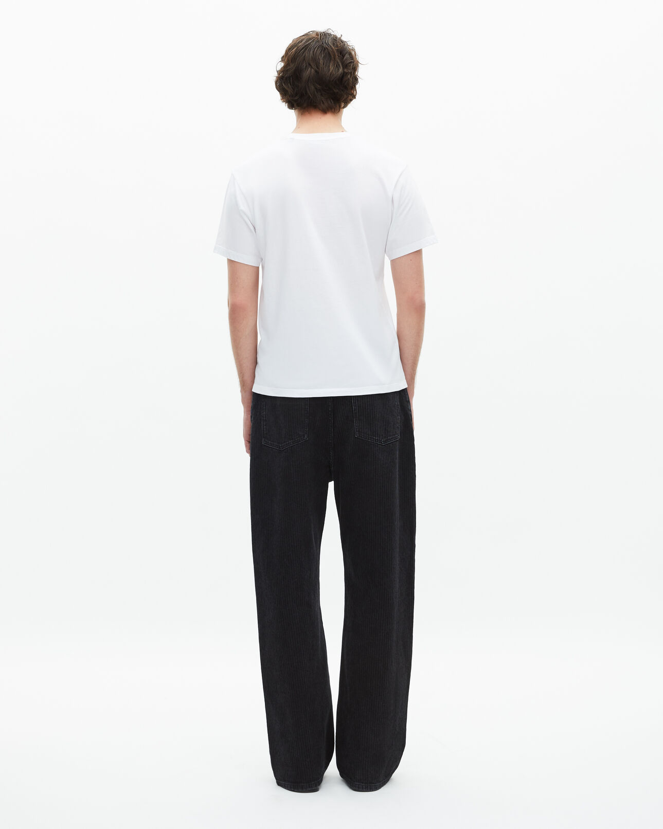 The Kooples HOMBRE WHITE camiseta con logotipo blanco