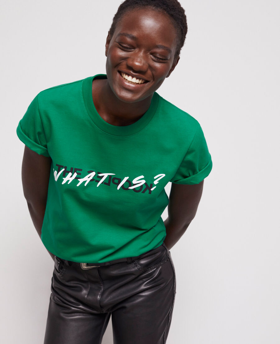 t-shirt femme what is vert