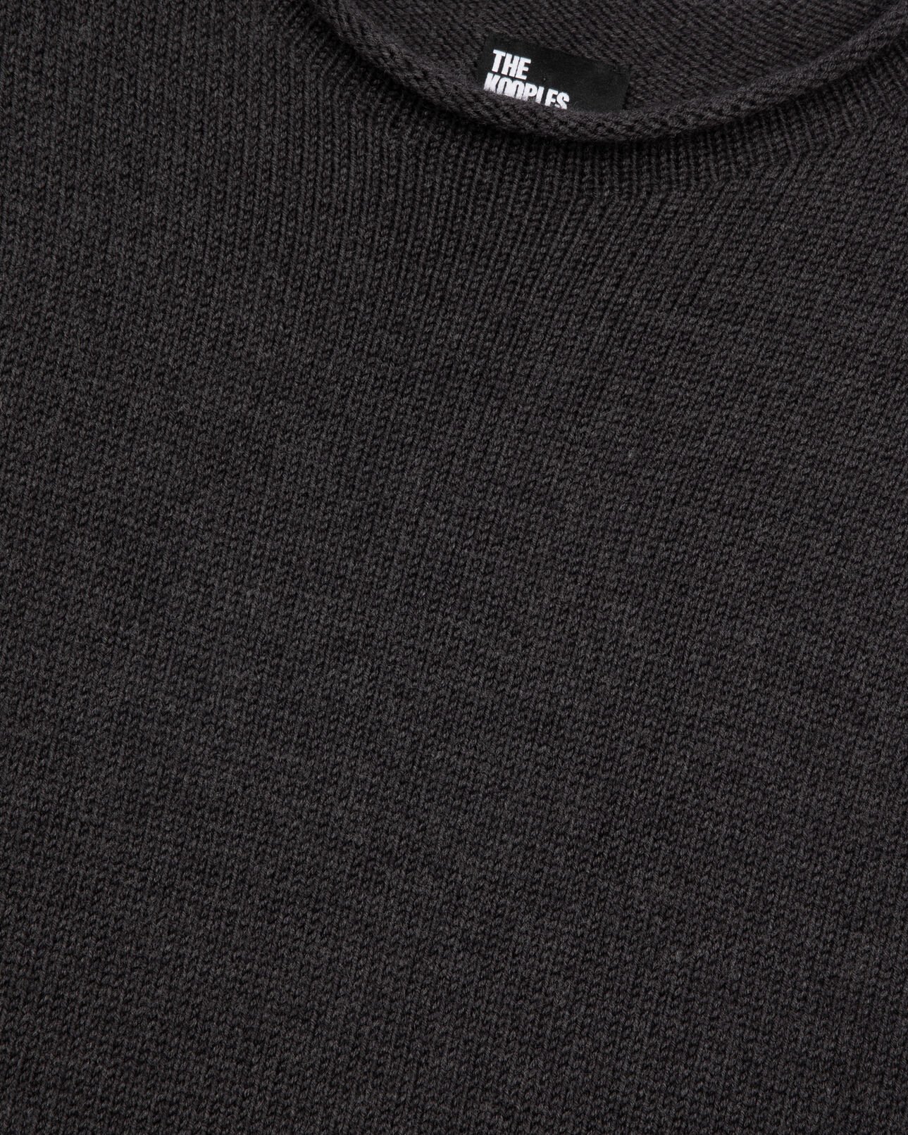 The Kooples HOMBRE MIDDLE GREY MEL jersey de lana gris