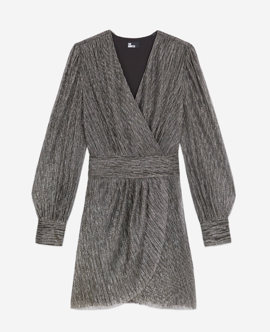 The Kooples WOMEN SILVER short silver dress