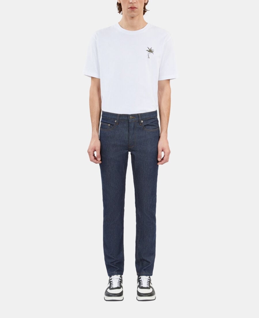 The Kooples HOMME BLUE BRUT jean slim bleu