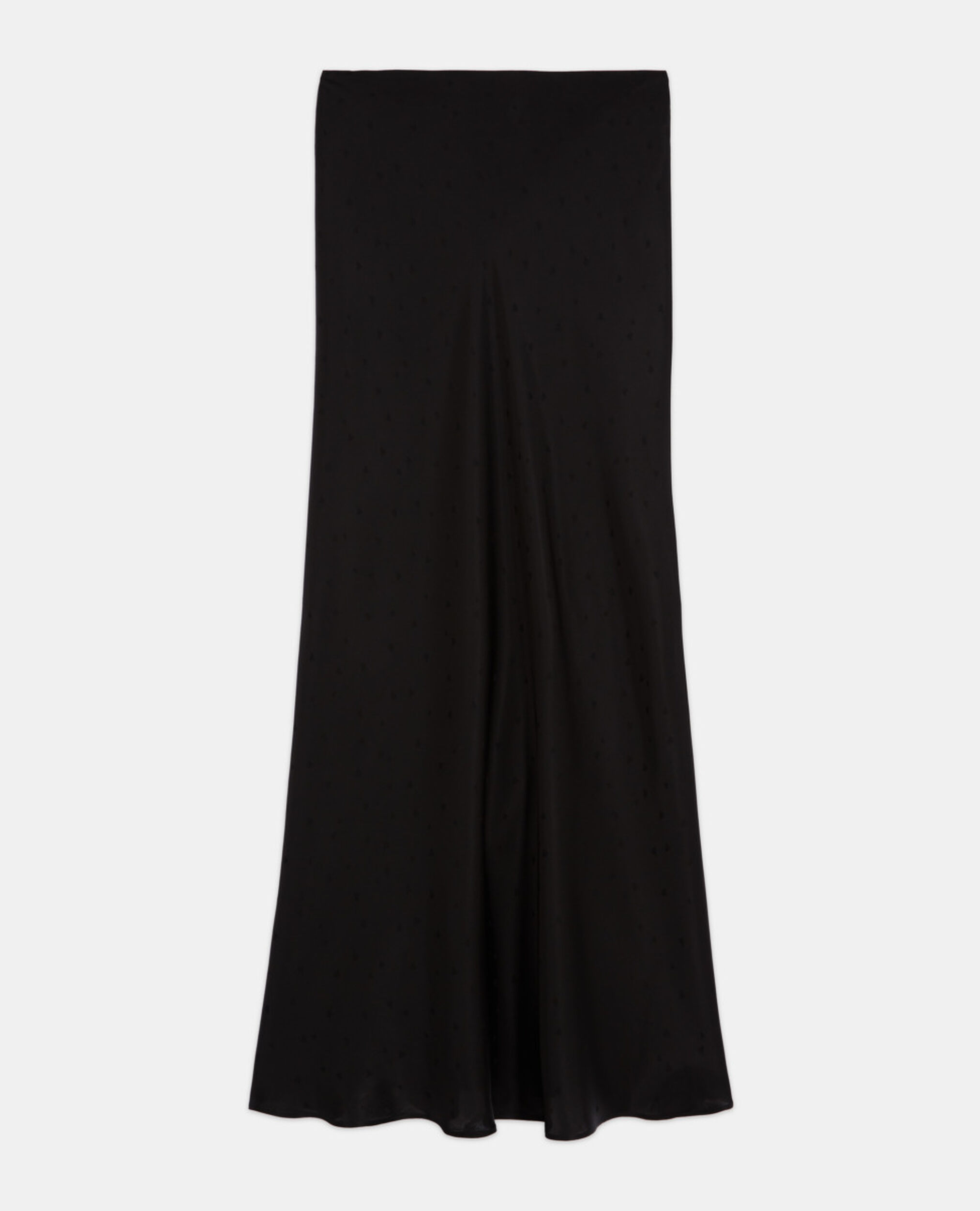 Long printed skirt, BLACK, hi-res image number null