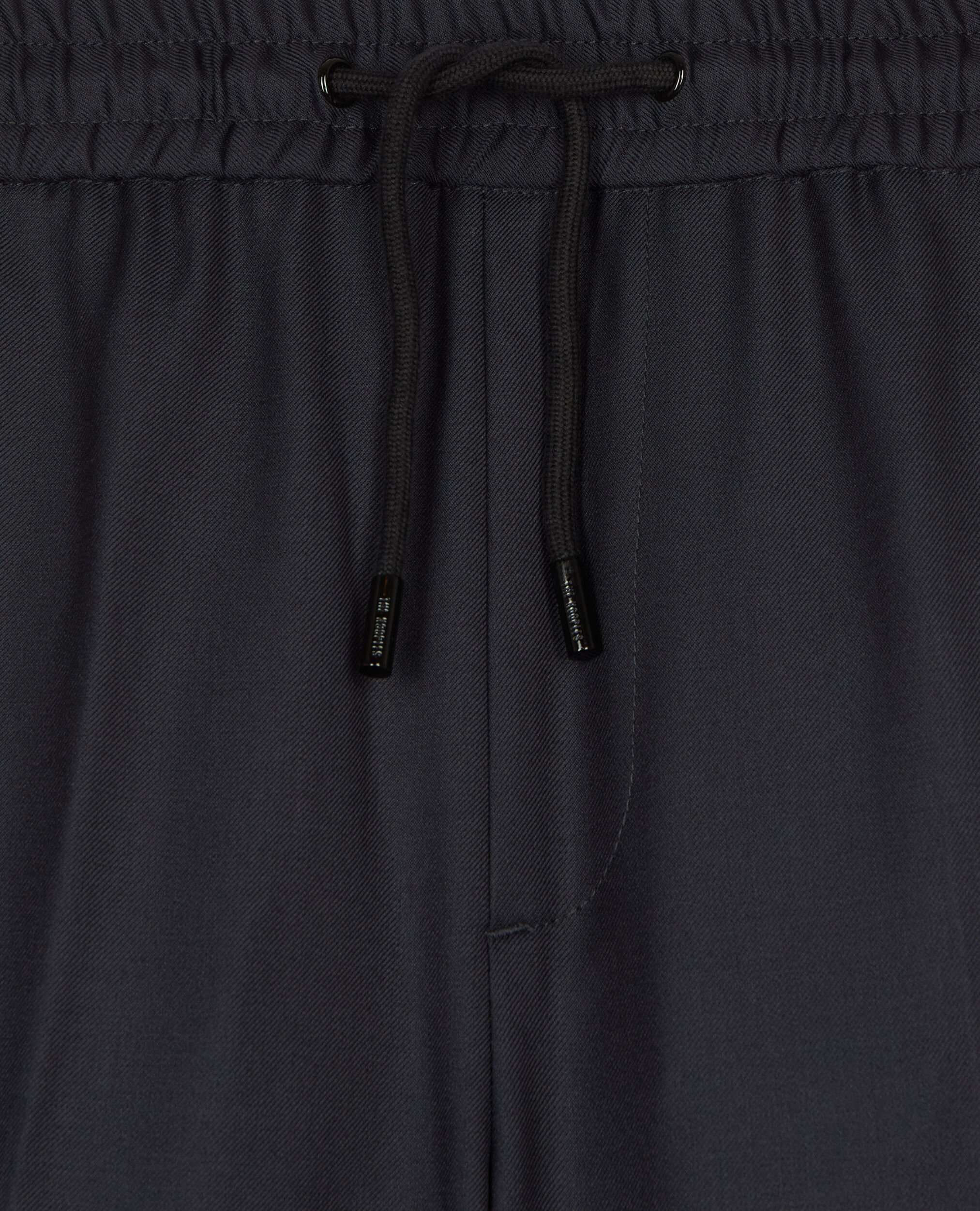 Navy blue wool trousers, DARK NAVY, hi-res image number null