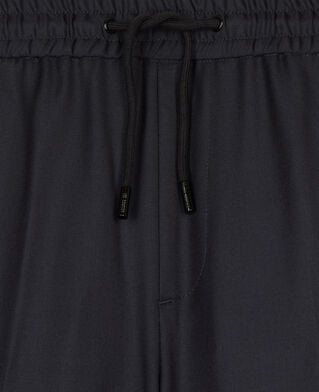 The Kooples H DARK NAVY navy blue wool trousers