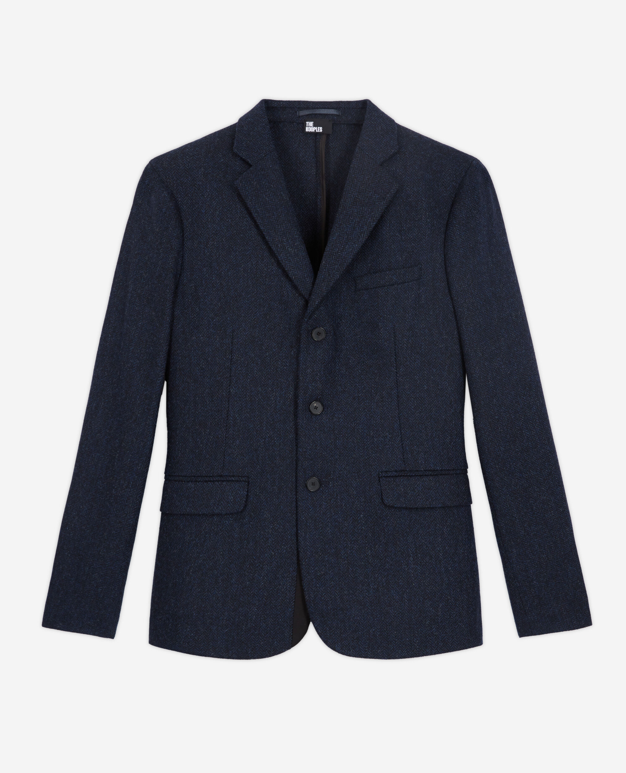 Fitted wool jacket new arrivals