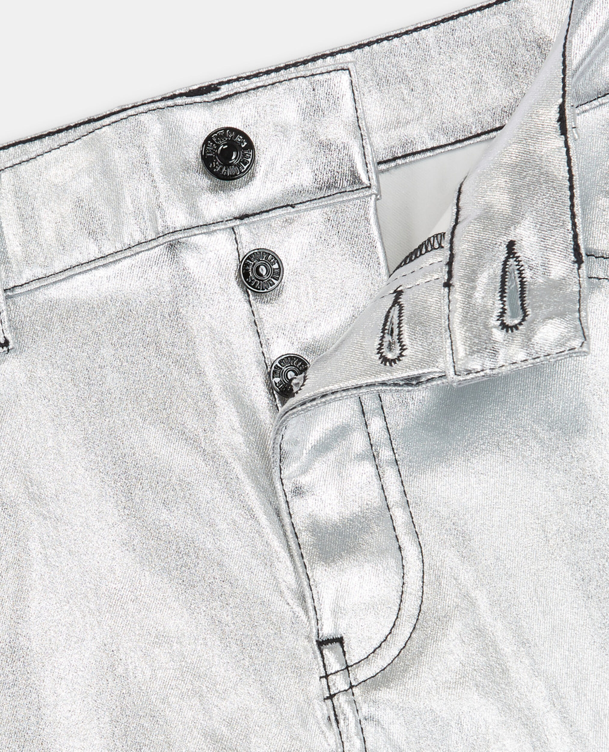 Slim gray jeans, SILVER, hi-res image number null