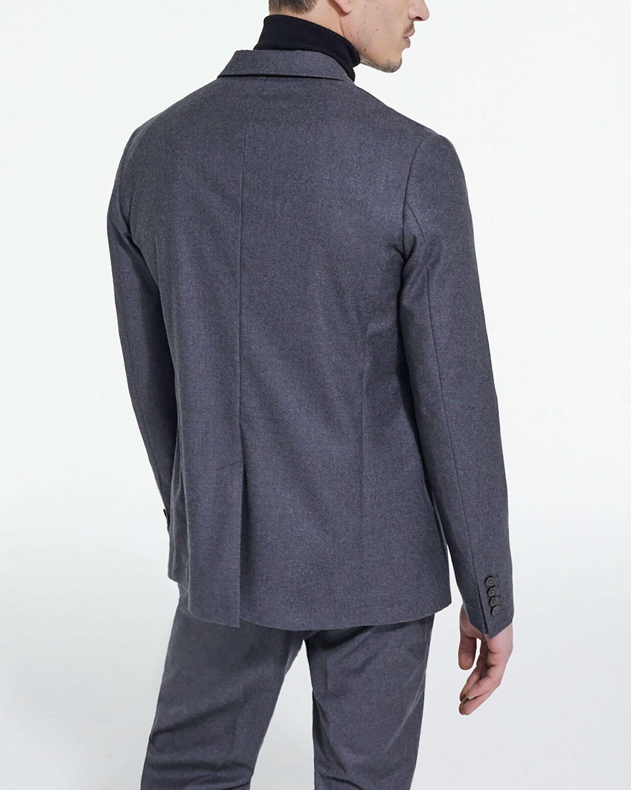The Kooples MEN GREY gray wool suit jacket
