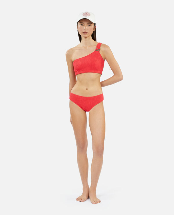 bas de maillot de bain the kooples x luz bikini rouge