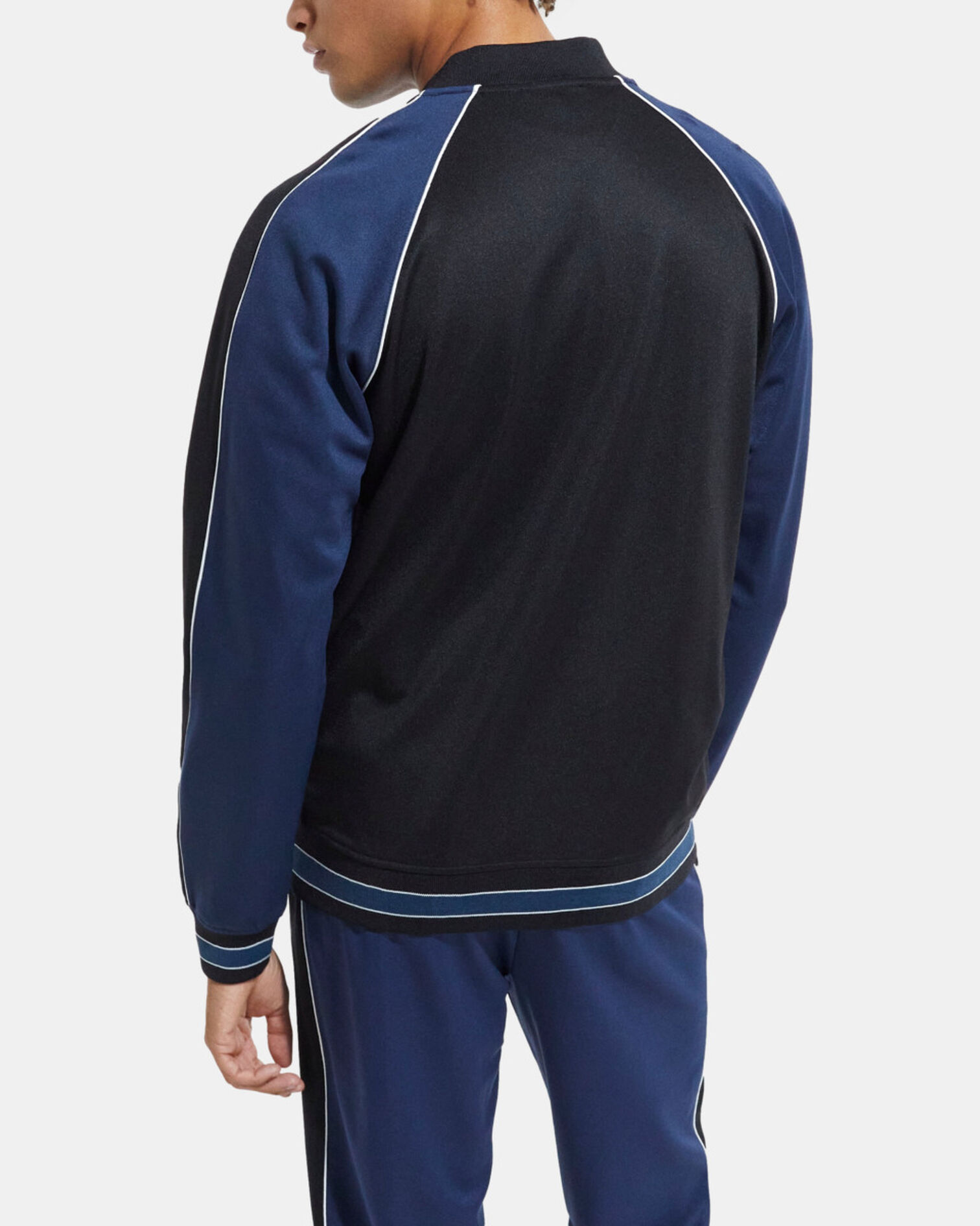 Navy blue zipped sweatshirt, NAVY, hi-res image number null