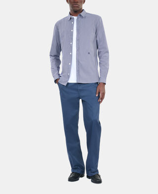 The Kooples HERREN NAVY / WHITE gestreiftes hemd