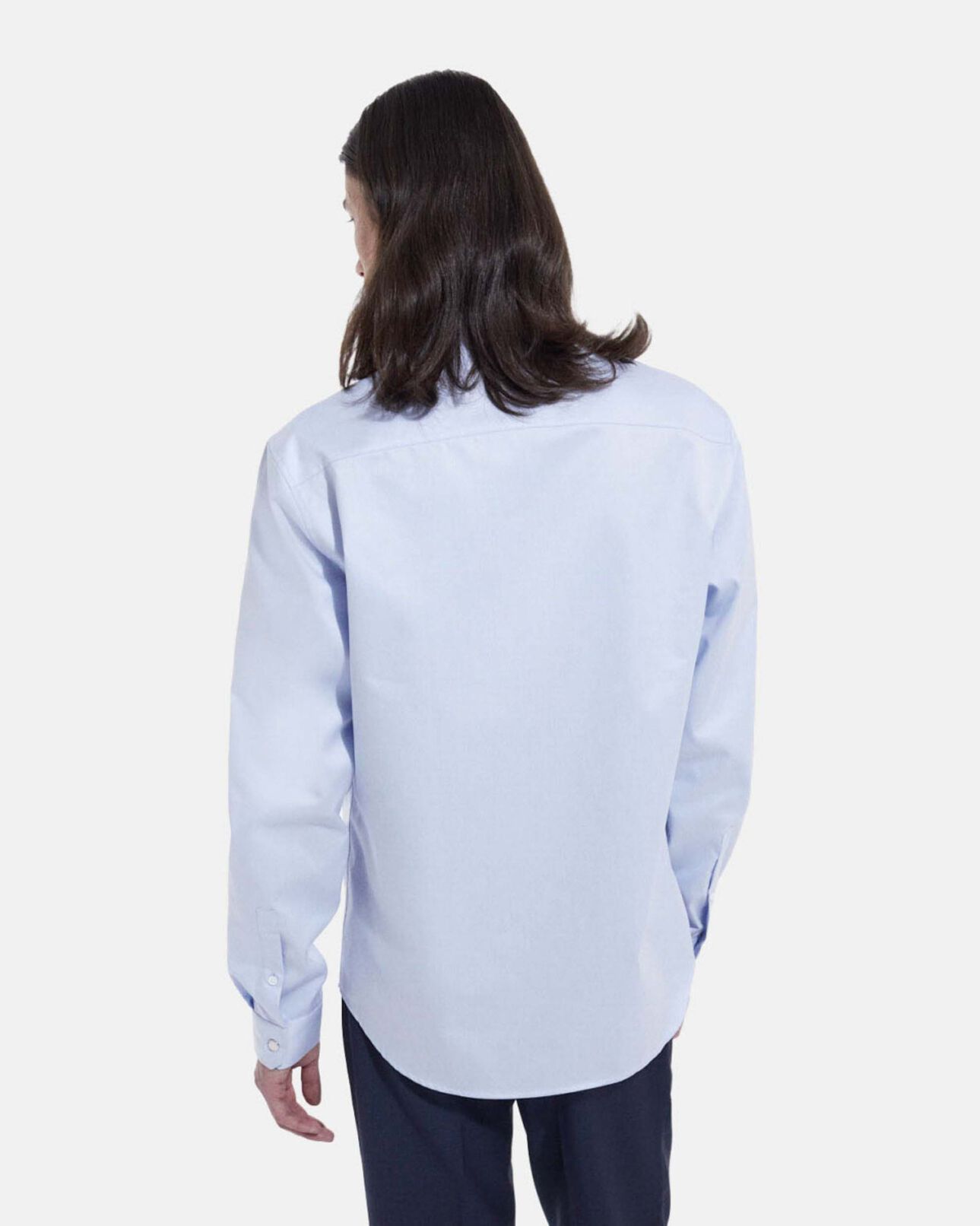 The Kooples H SKY light blue shirt 