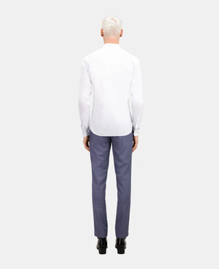 The Kooples H BLUE WHITE blue cotton shirt