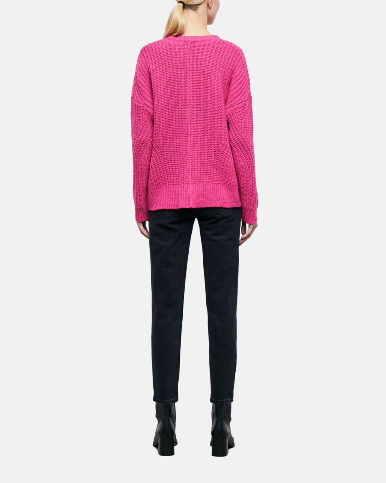 The Kooples FEMME PINK cardigan rose